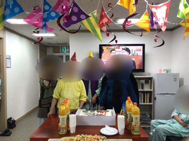 3병동 1월 생일파티