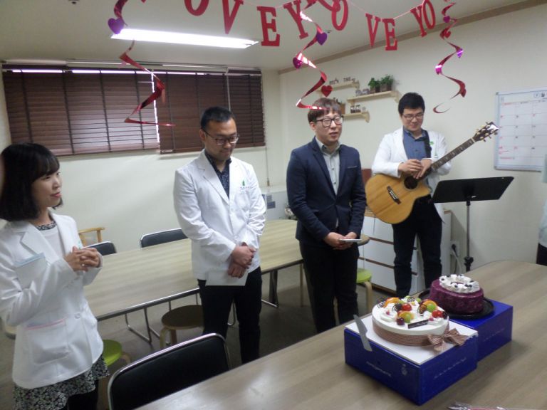 5월달 직원 생일파티