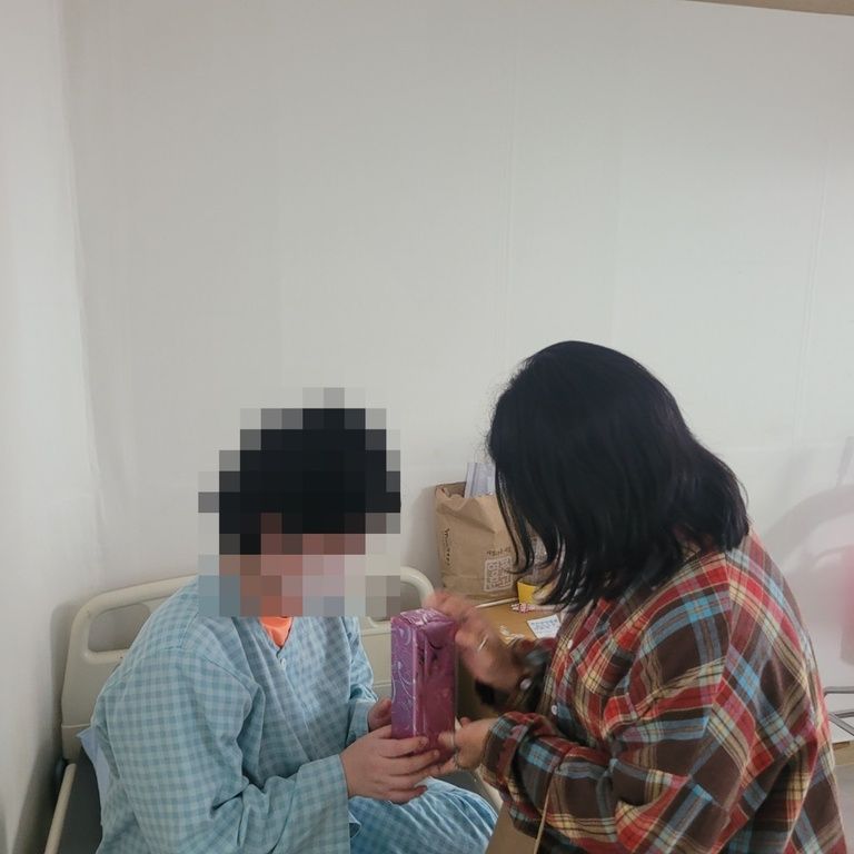 소중한 병동 생일파티 